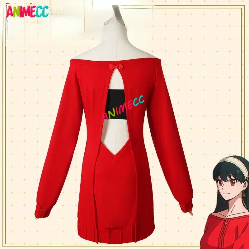 ANIMECC ในสต็อก Yor Forger คอส - Anime Cosplay Youtube บทวิจารณ์และราคา