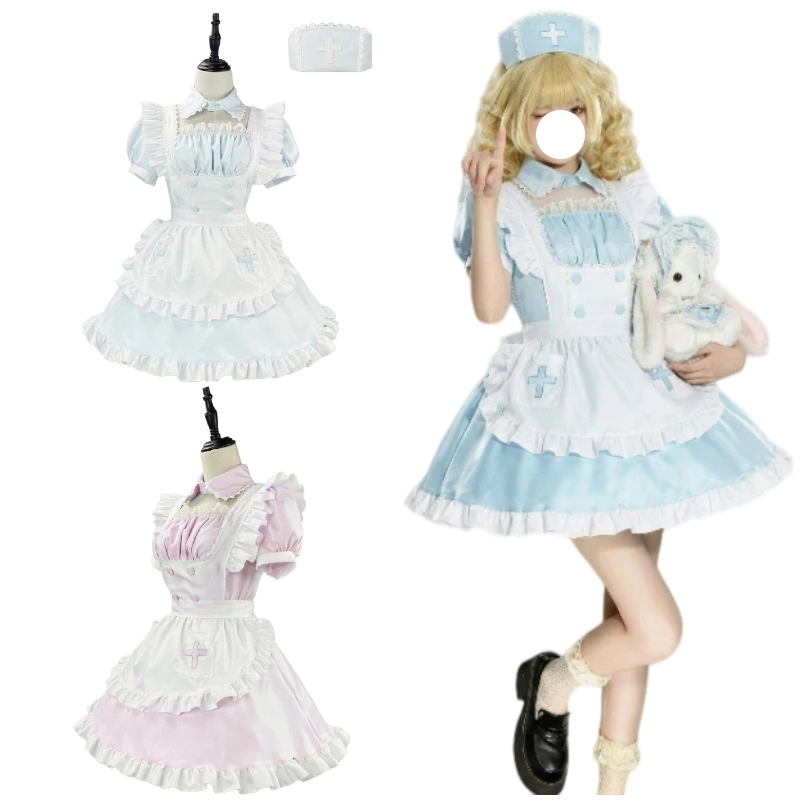 อะนิเมะชุดพยาบาลชุดคอสเพลย์เคร - Anime Cosplay Nurse บทวิจารณ์และราคา