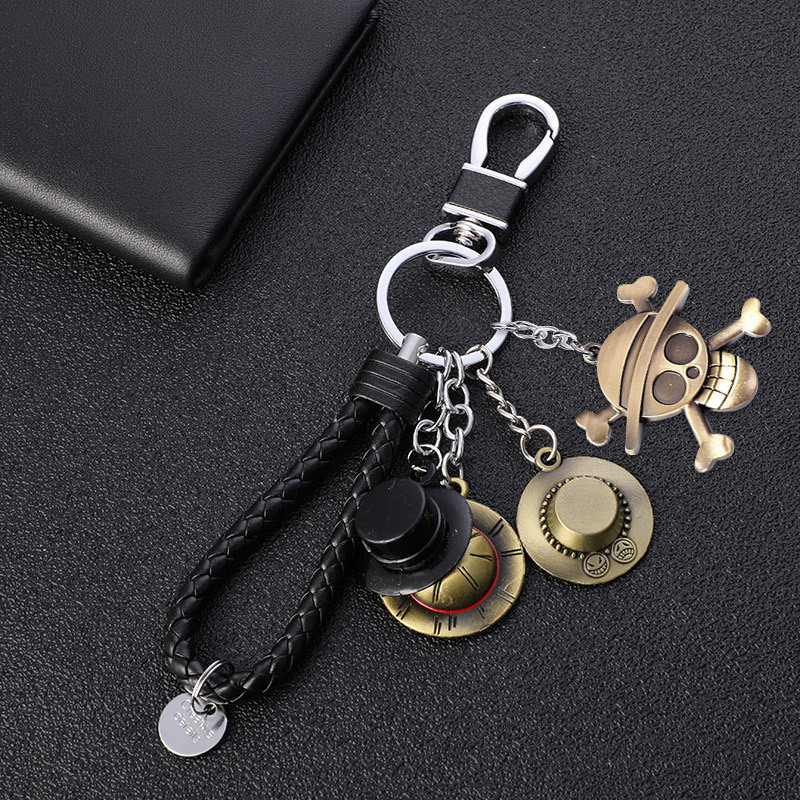 พวงกุญแจโลหะรูปหมวกฟาง ลูฟี่ จ - One Piece Straw Hat บทวิจารณ์และราคา