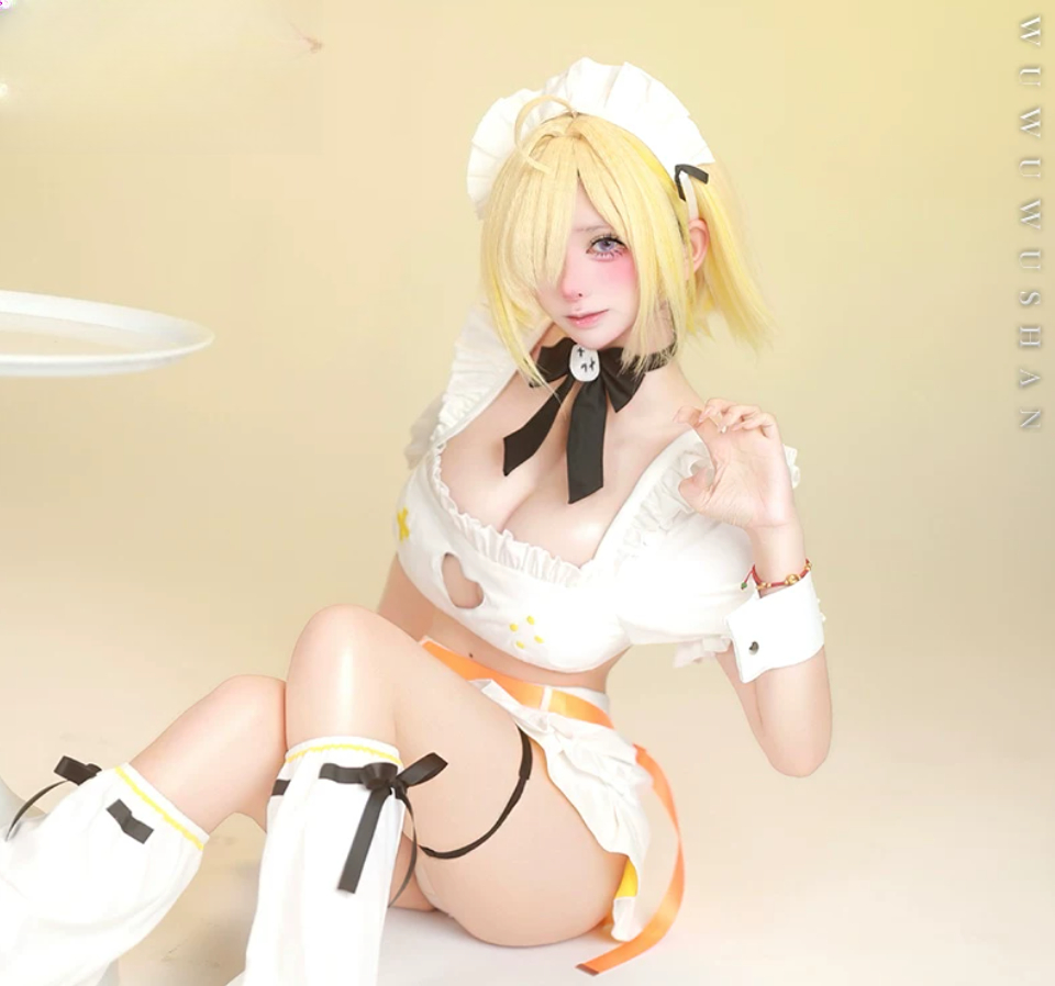 ชุดคอสเพลย์แม่บ้านจากเกมนิกเกะ - Anime Cosplay Maid บทวิจารณ์และราคา